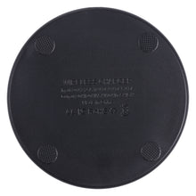 Load image into Gallery viewer, 10W QI Plaid Pattern Round Plastic Wireless Charger