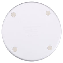 Load image into Gallery viewer, 10W QI Plaid Pattern Round Metal Wireless Charger