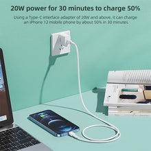 Load image into Gallery viewer, REMAX RC-068i PD 20W Type-C / USB-C to 8 Pin High Elastic TPE Fast Charging Data Cable, Length: 1m