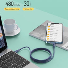 Load image into Gallery viewer, REMAX RC-068i PD 20W Type-C / USB-C to 8 Pin High Elastic TPE Fast Charging Data Cable, Length: 1m