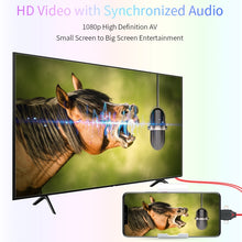 Load image into Gallery viewer, MiraScreen L7-8 3 in 1 8 Pin + Micro USB + USB-C / Type-C to HDMI Video Converter Cable, Cable Length: 2m