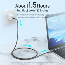 Load image into Gallery viewer, ADC-009 USB-C / Type-C to 8 Pin Zinc Alloy Hose Fast Charging Data Cable, Cable Length: 1m