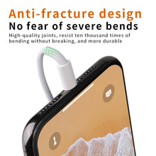 Load image into Gallery viewer, IVON CA19 2.4A USB to 8 Pin Fast Charge Data Cable for iPhone, iPad, Length: 1m