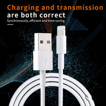 Load image into Gallery viewer, IVON CA19 2.4A USB to 8 Pin Fast Charge Data Cable for iPhone, iPad, Length: 1m