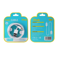 Load image into Gallery viewer, IVON CA19 2.4A USB to 8 Pin Fast Charge Data Cable for iPhone, iPad, Length: 1m