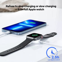 Load image into Gallery viewer, 3 in 1 USB-C / Type-C to 8 Pin + USB-C / Type-C + Magnetic Watch Wireless Charger Data Cable, Cable Length: 1.2m