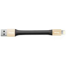 Load image into Gallery viewer, IVON CA90 2.4A USB to 8 Pin Portable Data Cable with Ring, Length: 14.5cm, 8 Pin