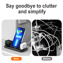 Load image into Gallery viewer, A32 3 in 1 Quick Wireless Charger for iPhone, iWatch, AirPods