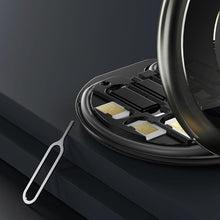 Load image into Gallery viewer, YESIDO CA118 6 in 1 Multifunctional Charging Data Cable Storage Box Suit