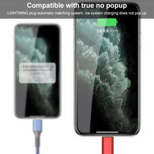 Load image into Gallery viewer, Braided 3A 3 in 1 USB to Type-C / 8 Pin / Micro USB Fast Charging Cable, Cable Length: 1.2m