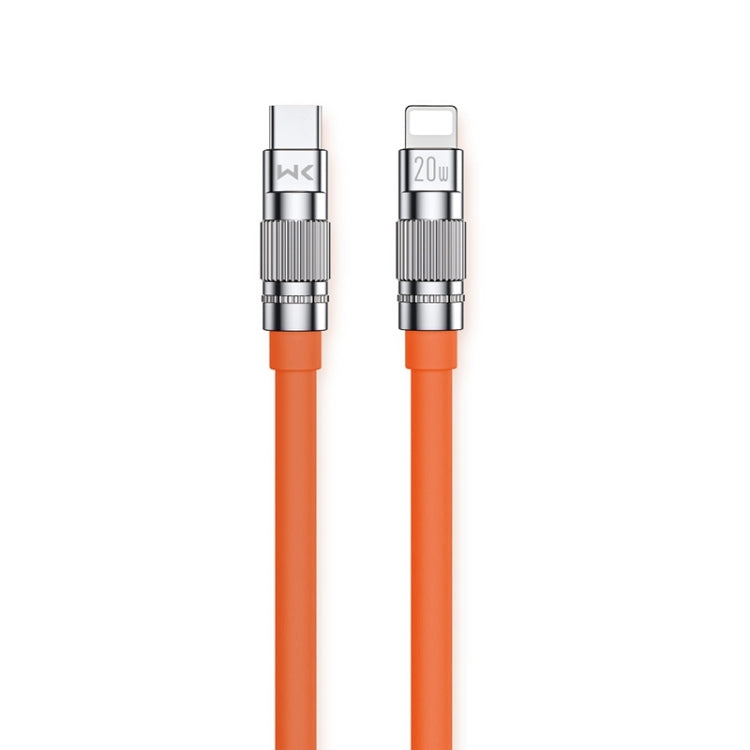 WK WDC-187 Qjie Series 20W USB-C/Type-C to 8 Pin Fast Charge Data Cable, Length: 1m