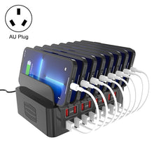 Load image into Gallery viewer, YFY-A55 150W 16 x USB Ports Smart Charging Station with Phone &amp; Tablet Stand, US Plug