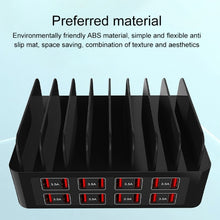 Load image into Gallery viewer, YFY-A55 150W 16 x USB Ports Smart Charging Station with Phone &amp; Tablet Stand, US Plug, YFY-A55