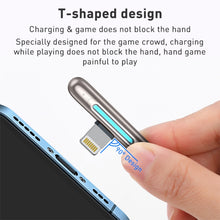 Load image into Gallery viewer, ROCK RCB0811 M3 20W USB-C/Type-C to 8 Pin Zinc Alloy Fast Charging Mobile Game Data Cable, Length: 1m
