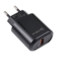 Load image into Gallery viewer, LZ-2117 18W QC3.0 3.1A USB Fast Charger, EU Plug