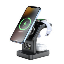 Load image into Gallery viewer, YP-HY05 15W 5 in 1 Magnetic Multifunctional Wireless Charger with Clock