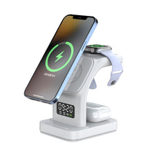 Load image into Gallery viewer, YP-HY05 15W 5 in 1 Magnetic Multifunctional Wireless Charger with Clock