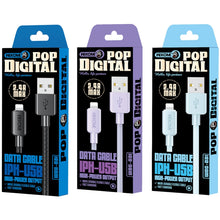 Load image into Gallery viewer, WEKOME WDC-03 Tidal Energy Series 2.4A USB to 8 Pin Braided Data Cable, Length: 1m