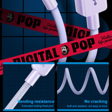 Load image into Gallery viewer, WEKOME WDC-03 Tidal Energy Series 2.4A USB to 8 Pin Braided Data Cable, Length: 1m