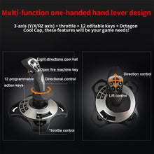 Load image into Gallery viewer, PXN PXN-2113 PC Game Imitate Flight Controller Flying Rocker, PXN PXN-2113