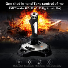 Load image into Gallery viewer, PXN PXN-2113 PC Game Imitate Flight Controller Flying Rocker, PXN PXN-2113