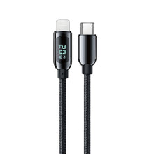 Load image into Gallery viewer, Mutural Li-CC001 1.2m PD20W Digital Display USB-C / Type-C to 8 Pin Charging Data Cable, Type-C to 8 Pin