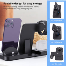 Load image into Gallery viewer, 6 in 1 Multifunctional Foldable Vertical Wireless Charger