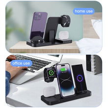 Load image into Gallery viewer, 6 in 1 Multifunctional Foldable Vertical Wireless Charger