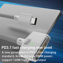 Load image into Gallery viewer, 140W USB-C / Type-C to MagSafe 3 Magnetic Fast Charging Cable, Length:2m