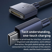 Load image into Gallery viewer, 140W USB-C / Type-C to MagSafe 3 Magnetic Fast Charging Cable, Length:2m