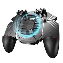 Load image into Gallery viewer, AK77 1200mAh Battery Edition Six-finger Linkage Multi-function Mobile Phone Gamepad with Bracket, Suitable for 4.7-6.5 inch Mobile Phones