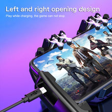 Load image into Gallery viewer, S-03 Six-finger Linkage Semiconductor Cooling Mobile Phone Gamepad with Bracket, Suitable for 4.7-6.5 inch Mobile Phones