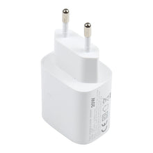 Load image into Gallery viewer, T087 20W USB-C / Type-C + USB Ports Fast Charging Travel Charger, EU Plug, EU Plug