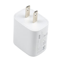 Load image into Gallery viewer, U087 20W USB-C / Type-C + USB Ports Fast Charging Travel Charger, US Plug, US Plug