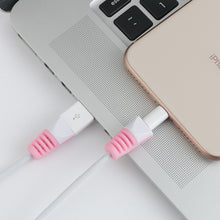 Load image into Gallery viewer, 2 PCS Anti-break USB Charge Cable Winder Protective Case Protection Sleeve