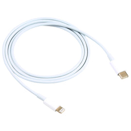 100W USB-C / Type-C to 8 Pin Fast Charging Data Cable, Length: 1m