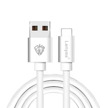Load image into Gallery viewer, Lenyes LC701 1.5m 2.4A Output USB to 8 Pin PVC Data Sync Fast Charging Cable
