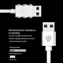 Load image into Gallery viewer, Lenyes LC701 1.5m 2.4A Output USB to 8 Pin PVC Data Sync Fast Charging Cable