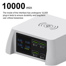 Load image into Gallery viewer, F96 100W USB x3 + PD Multi-function Smart Wireless Charger Charging Station