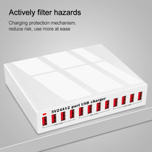 Load image into Gallery viewer, WLX-X6 120W 12 In 1 Multi-function Smart USB Charging Station