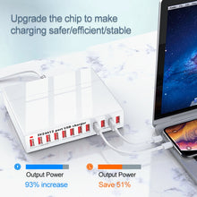 Load image into Gallery viewer, WLX-X6 120W 12 In 1 Multi-function Smart USB Charging Station