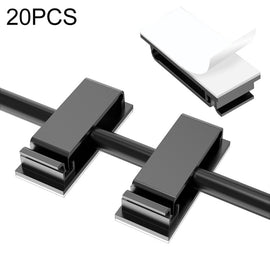 HG2613 20 PCS Desktop Data Cable Organizer Fixing Clip