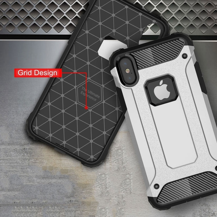 For iPhone X / XS Magic Armor TPU + PC Combination Case
