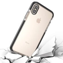 Load image into Gallery viewer, For iPhone X / XS  Fashion Transparent Texture Anti-collision TPU Protective Case