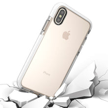 Load image into Gallery viewer, For iPhone X / XS  Fashion Transparent Texture Anti-collision TPU Protective Case