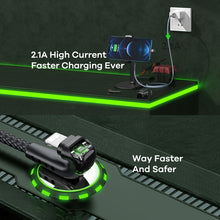 Load image into Gallery viewer, REMAX RC-177i Heymanba II 2.1A USB to 8 Pin 180 Degrees Elbow Zinc Alloy Braided Gaming Data Cable, Cable Length: 1m