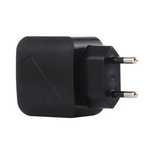 Load image into Gallery viewer, LZ-819A+C QC3.0 USB + PD 18W USB-C / Type-C Interfaces Travel Charger with Indicator Light, EU Plug