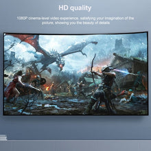 Load image into Gallery viewer, 6 in 1 USB 2.0 x 3 + HDMI + RJ45 + 8 Pin Female Charging Port to 8 Pin Male Multi-function Dock Station Adapter