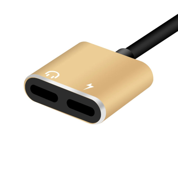 ENKAY Hat-prince HC-15 8 Pin + 3.5mm Jack to 8 Pin Charge Audio Adapter Cable, Support up to iOS 15.0