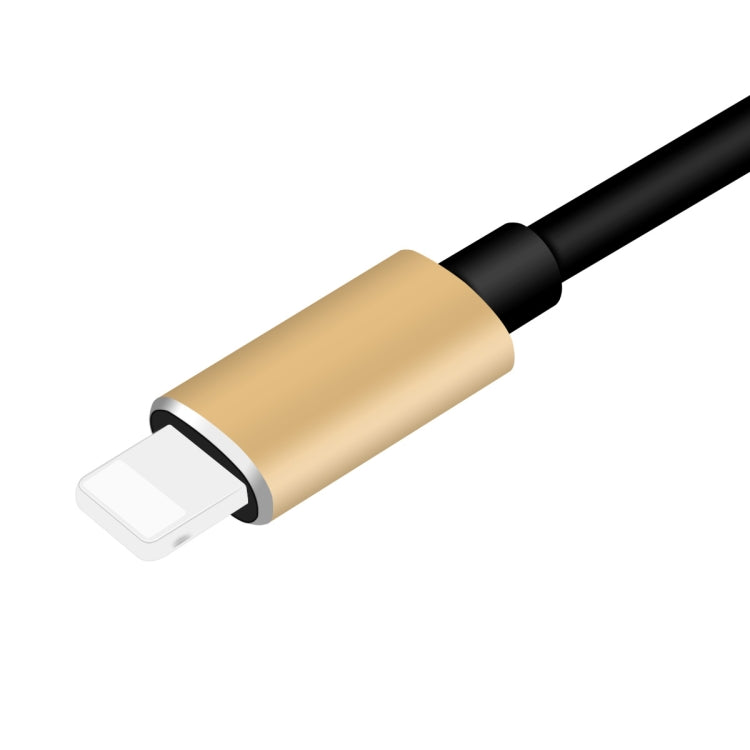 ENKAY Hat-prince HC-15 8 Pin + 3.5mm Jack to 8 Pin Charge Audio Adapter Cable, Support up to iOS 15.0